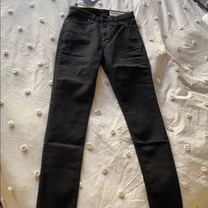 Rag and bone black high rise Nina jeans